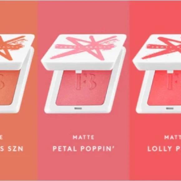 Fenty Cheeks Suede Powder Blush in Petal Poppin’ by Fenty Beauty - Picture 4 of 8